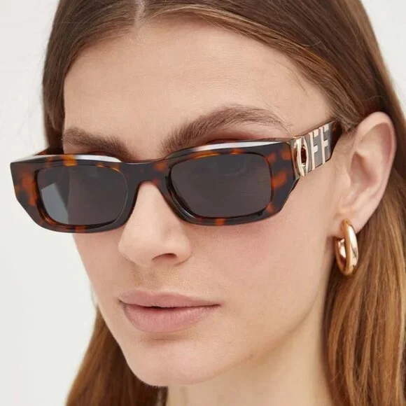 Off-White Women Sunglasses Havana Grey Square OERI124 FILLMORE 6007 BRAND NEW Off-White Sunglasses OERI124 Fillmore 6007 Havana grey Men  main image 2